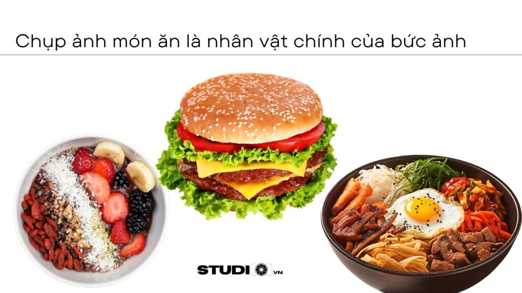 chụp ảnh món ăn