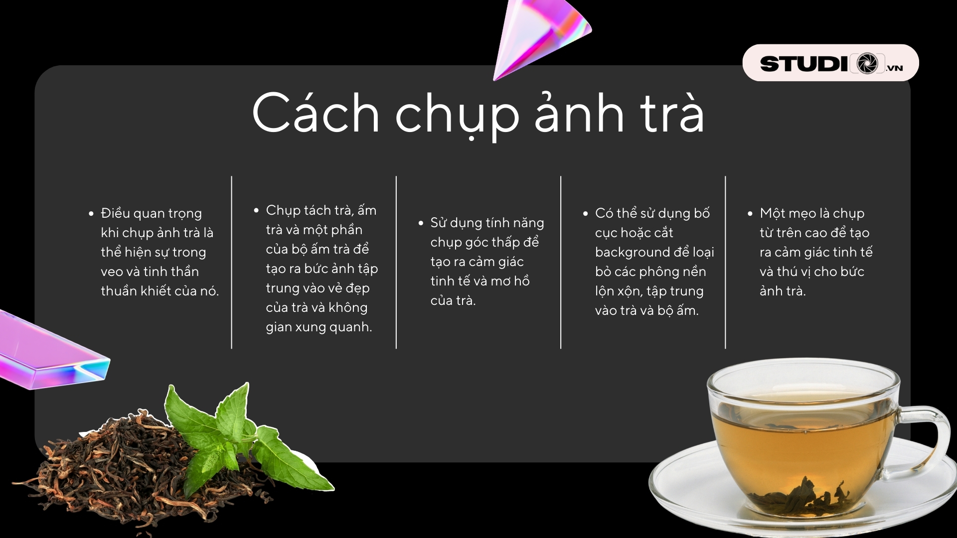 Chụp ảnh đồ uống bằng di động