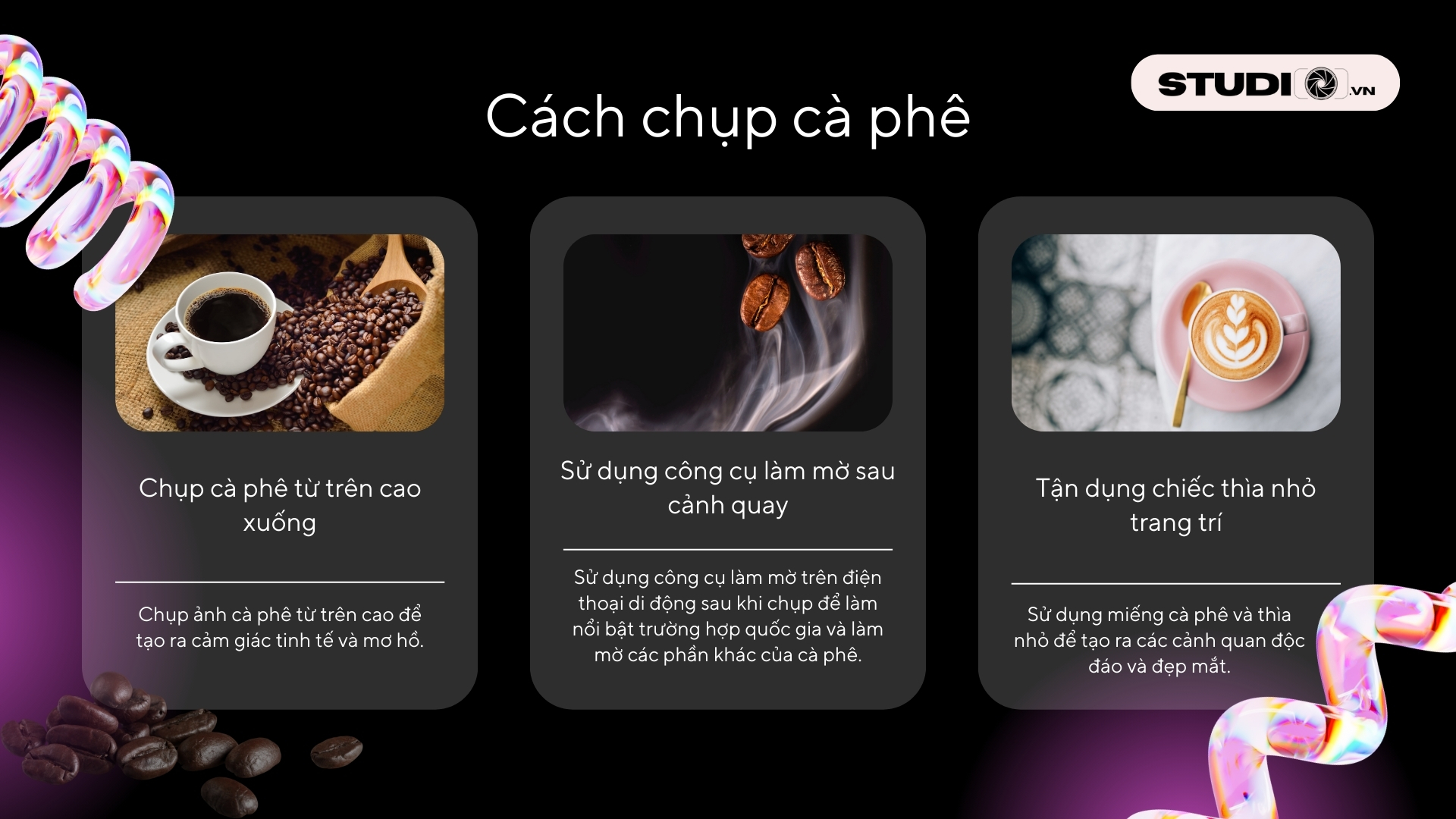 Chụp ảnh đồ uống bằng di động