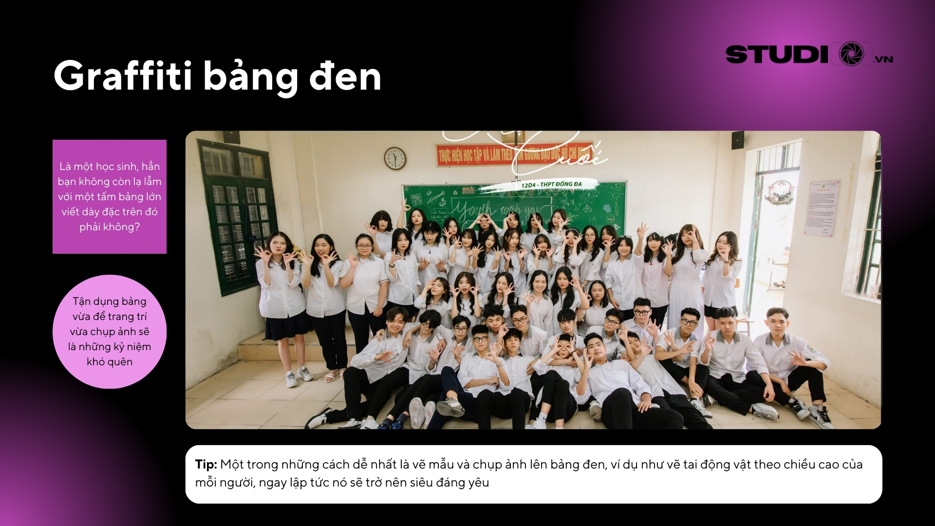 Concept chụp ảnh kỷ yếu trong khuôn viên trường đẹp