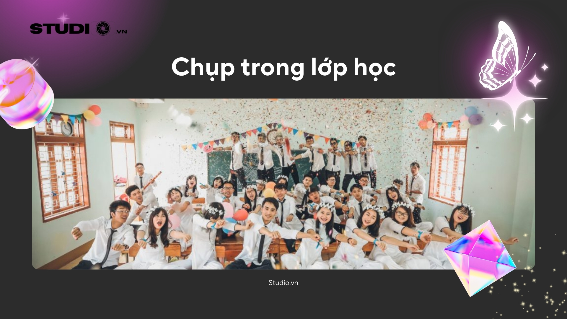Concept chụp ảnh kỷ yếu trong khuôn viên trường đẹp