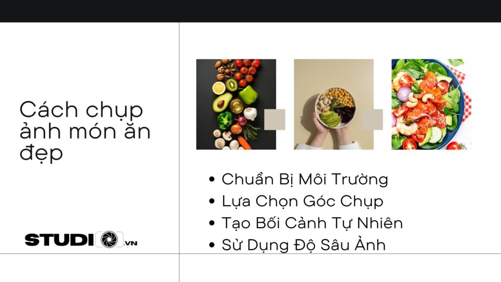 Cách chụp ảnh món ăn