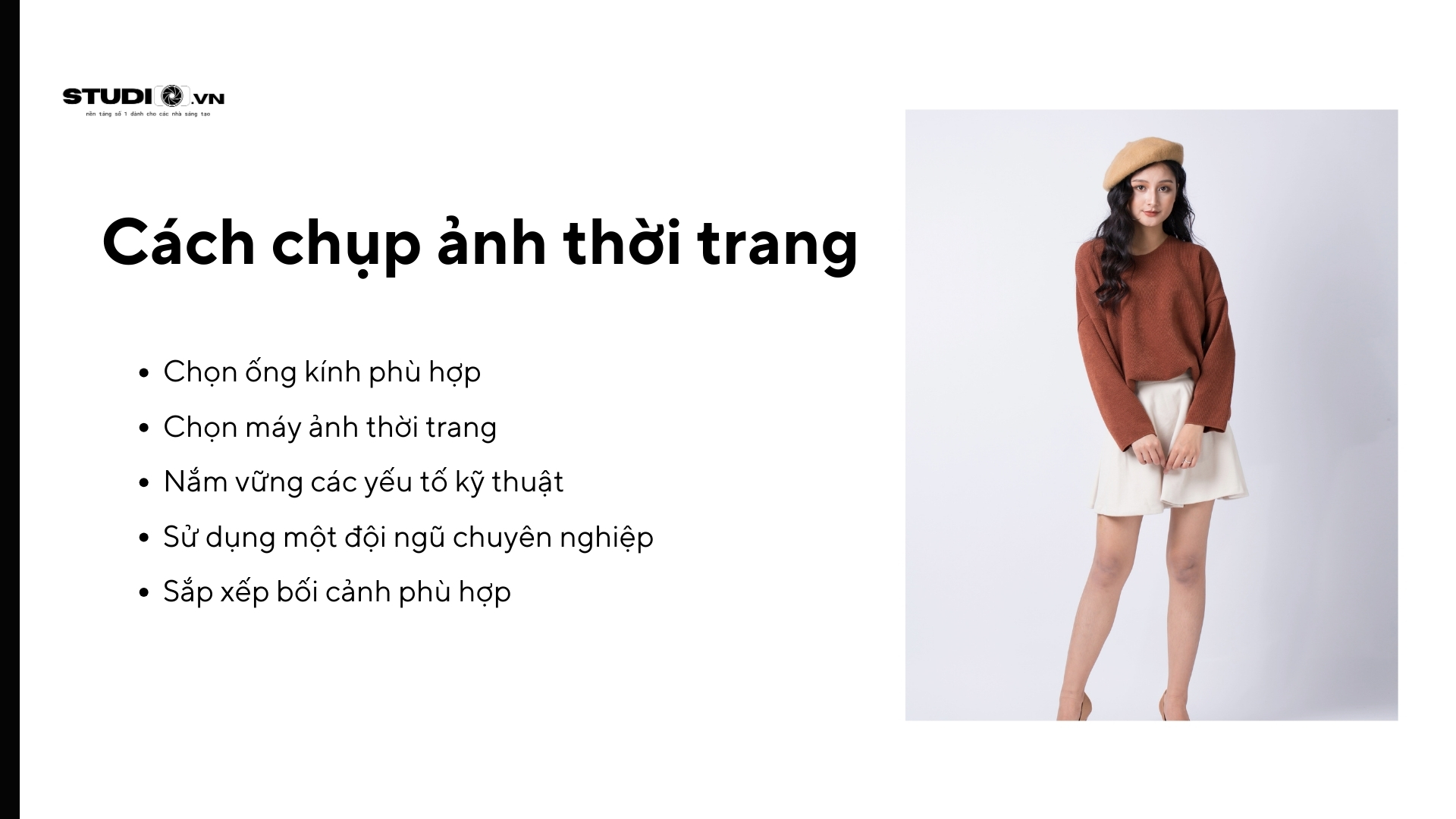 Cách chụp ảnh thời trang