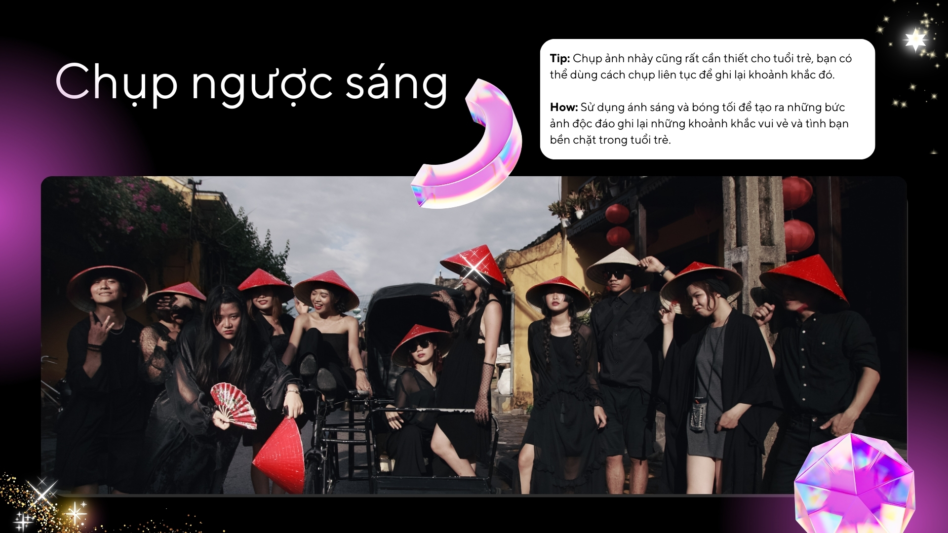 Chụp ảnh kỷ yếu độc lạ