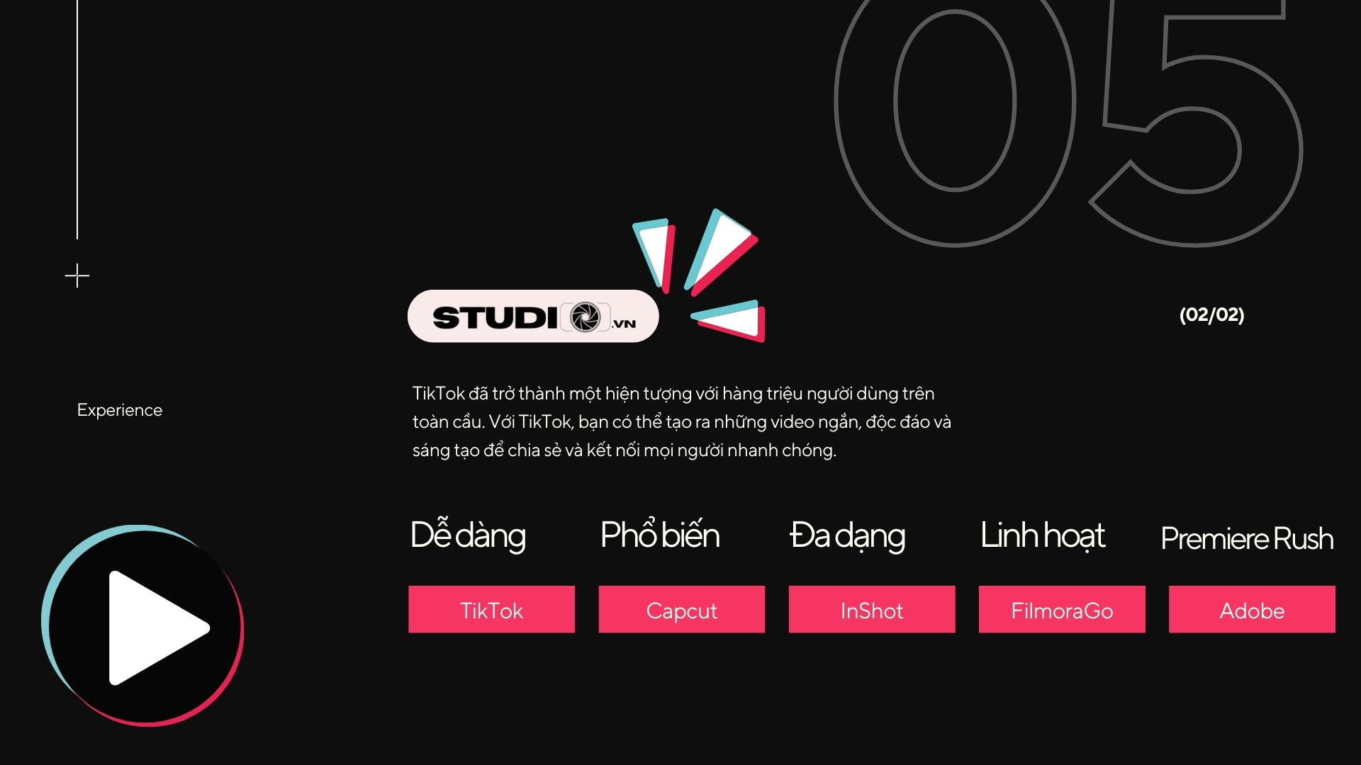 Cách làm video Tiktok