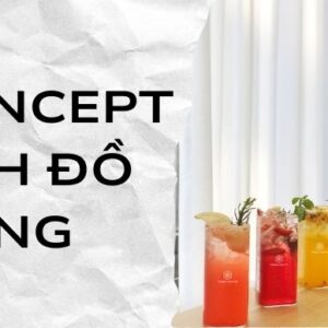 Concept chụp ảnh đồ uống