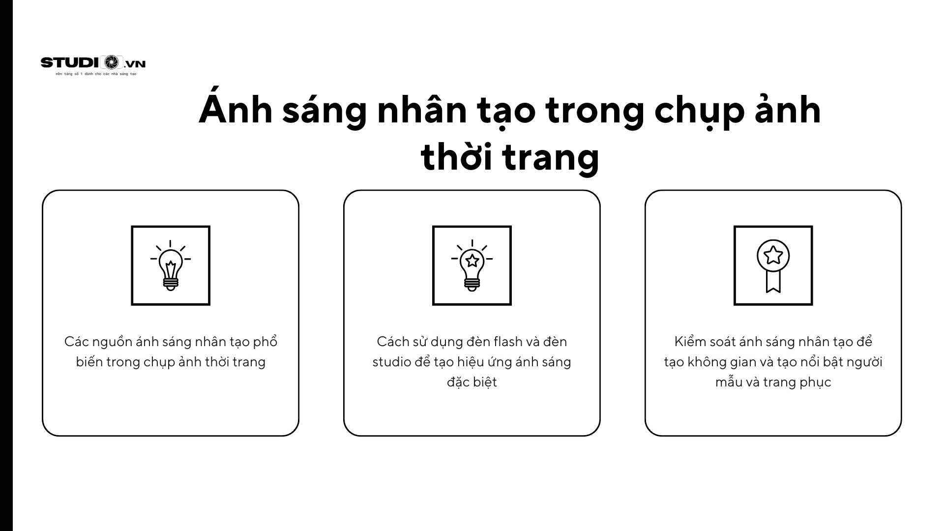 Ánh sáng nhân tạo trong chụp ảnh thời trang