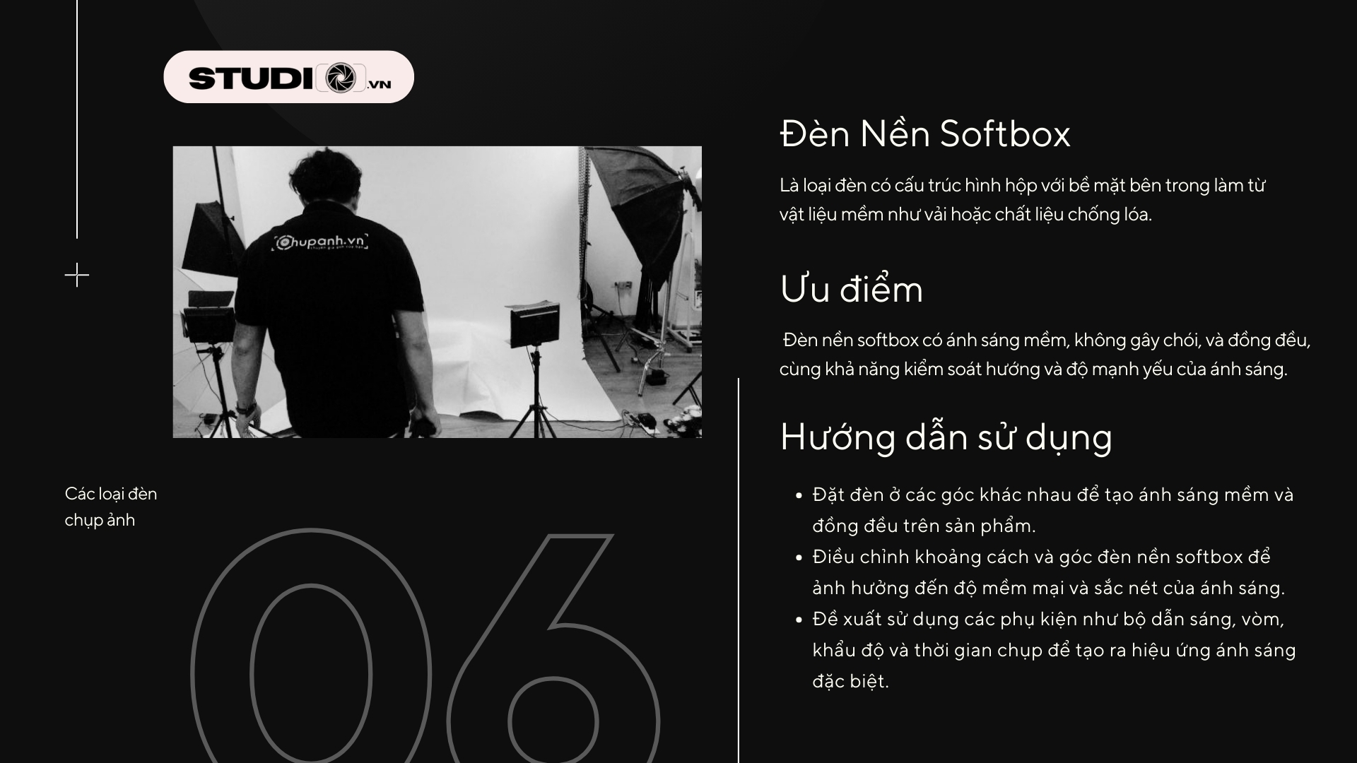 Các loại đèn nền phổ biến trong chụp ảnh thời trang