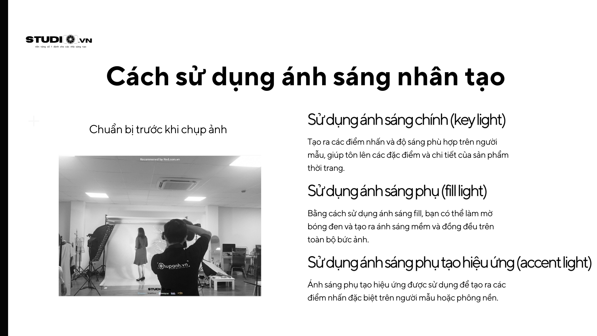 Cách sử dụng ánh sáng nhân tạo trong chụp ảnh thời trang