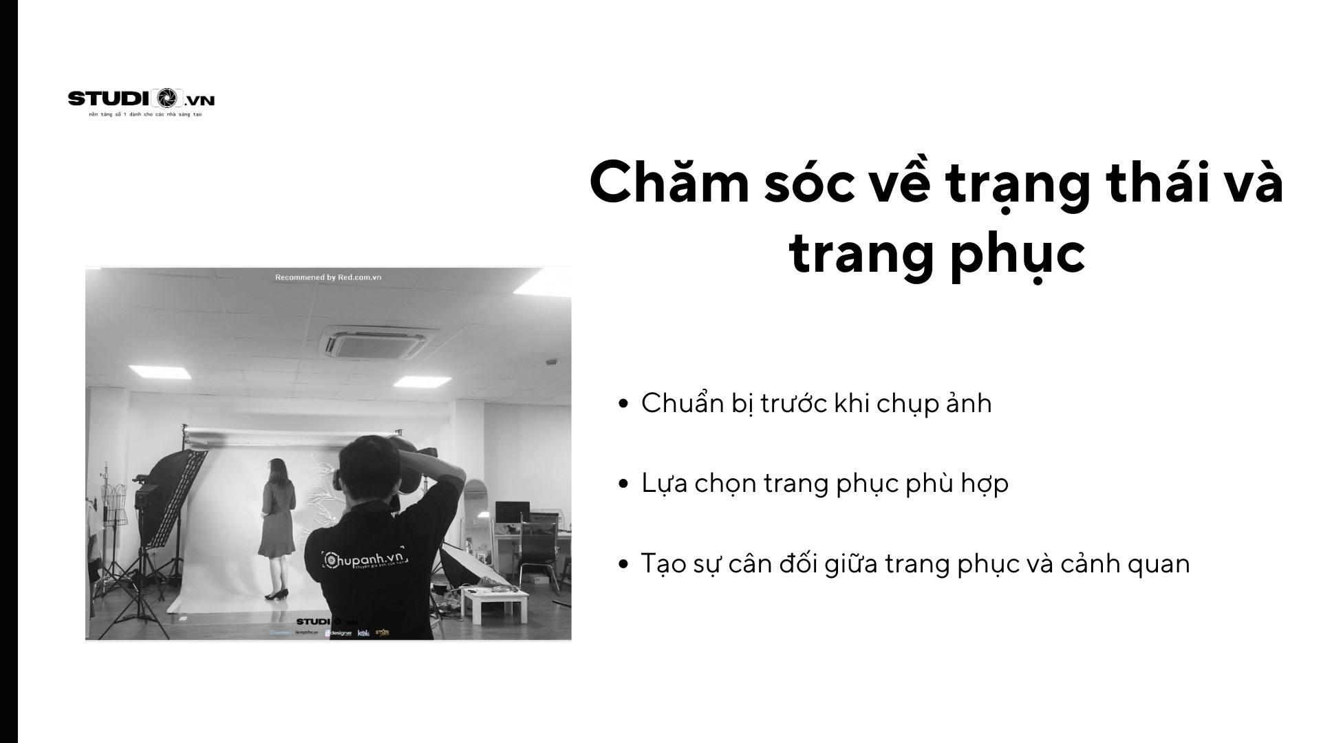 Chăm sóc về trạng thái và trang phục