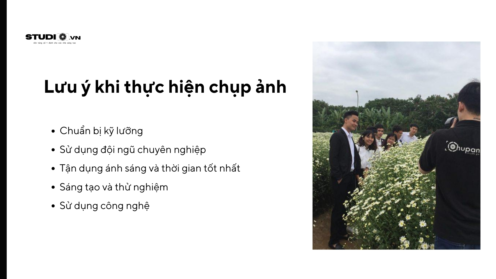 Lưu ý khi thực hiện chụp ảnh thời trang ngoại cảnh