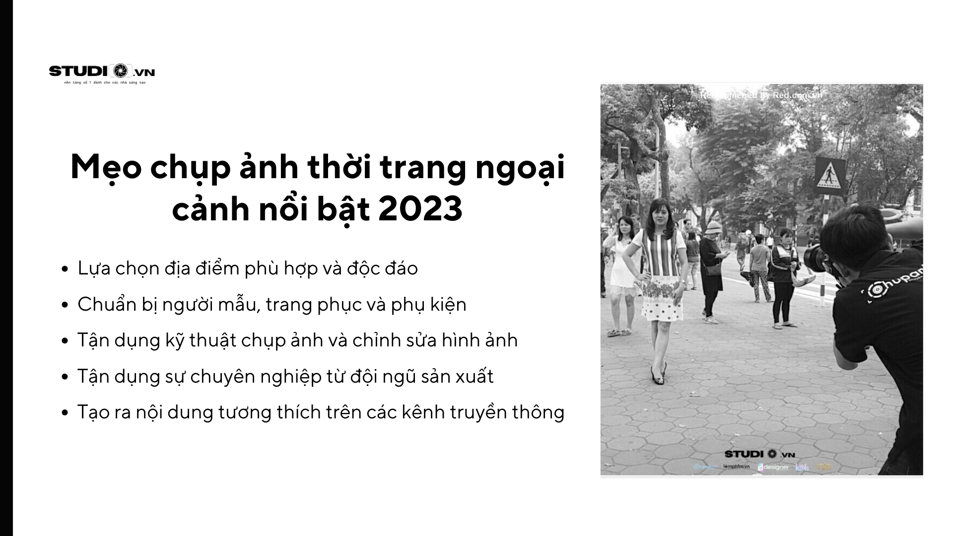 Mẹo chụp ảnh thời trang ngoại cảnh nổi bật 2023