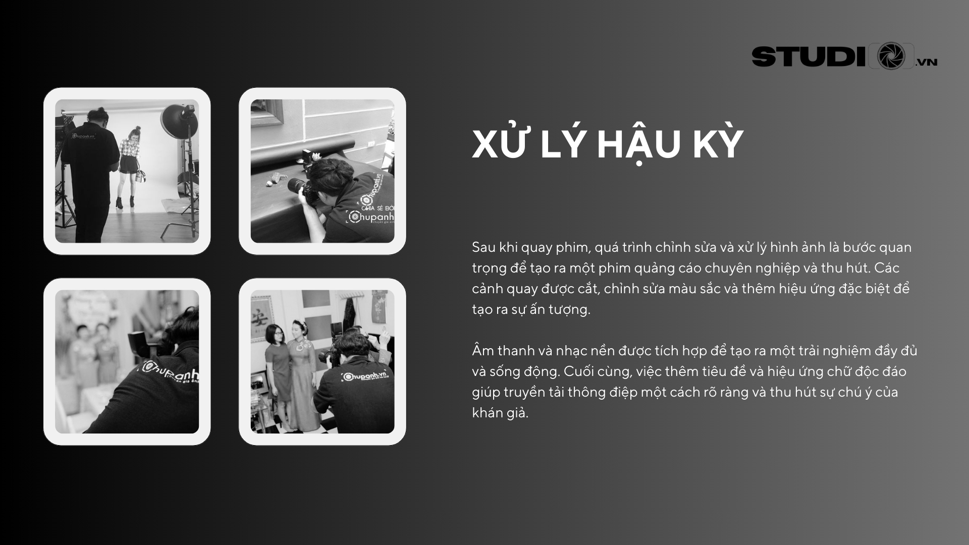 Quay phim quảng cáo studio.vn