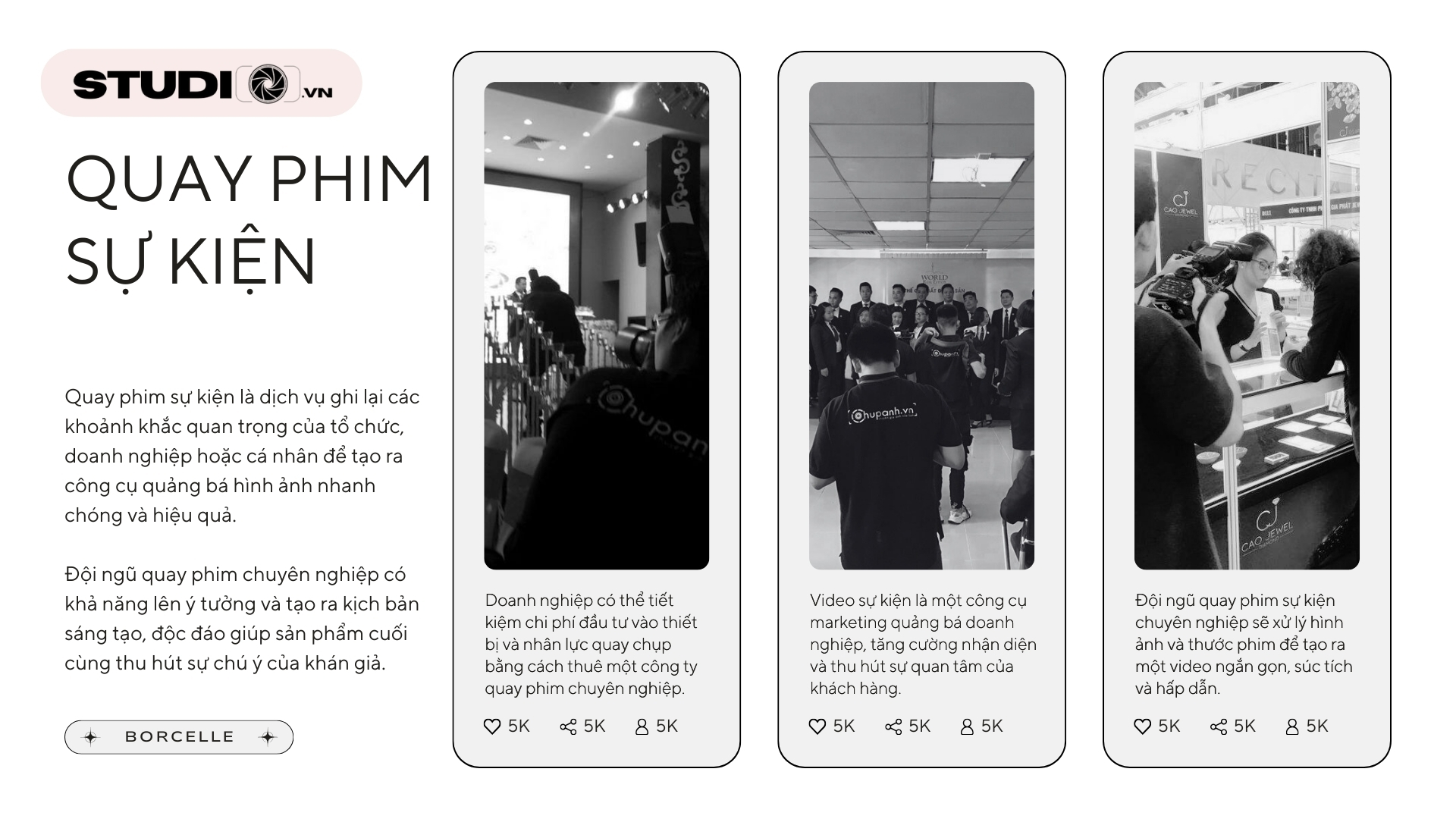 Quay phim sự kiện là gì