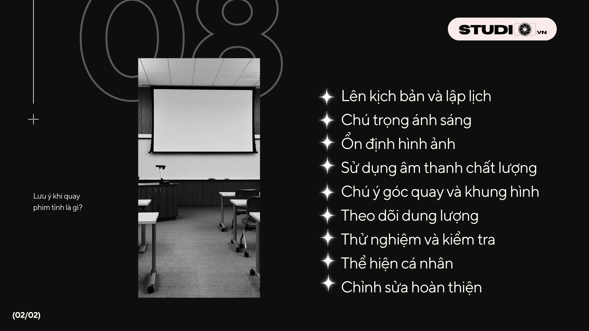 Quay phim tỉnh studio.vn