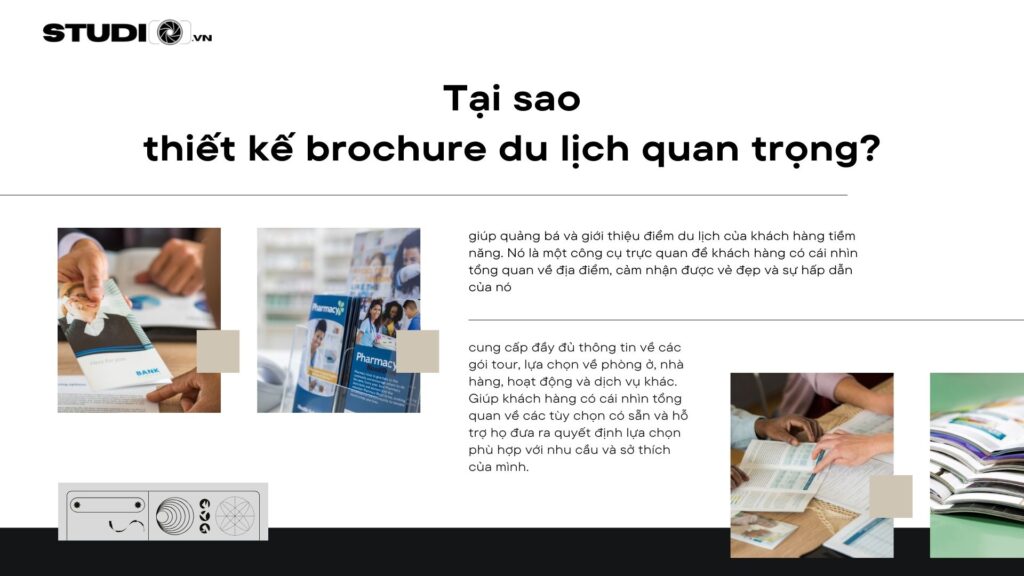 Tầm quan trọng của brochure du lịch