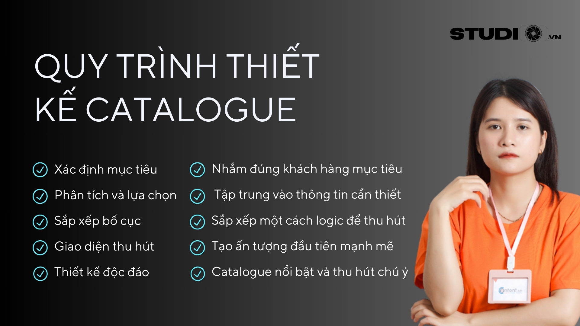 quy trình thiết kế Catalogue