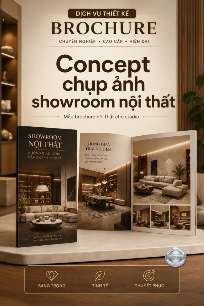 Concept chup anh showroom noi that