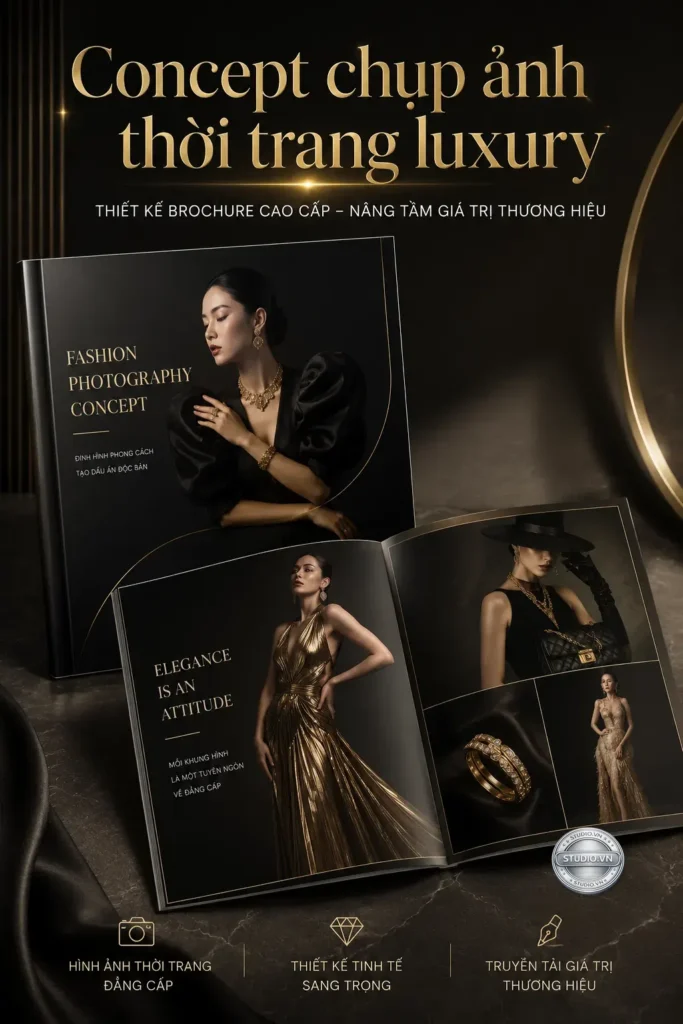 Concept chup anh thoi trang luxury