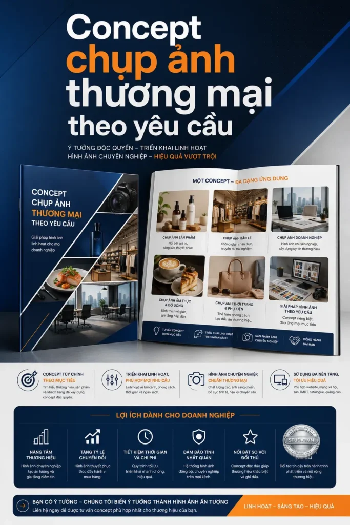 Concept chup anh thuong mai theo yeu cau