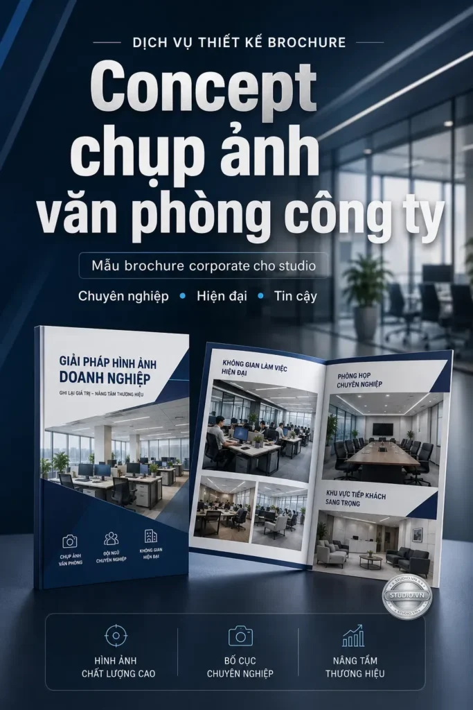 Concept chup anh van phong cong ty