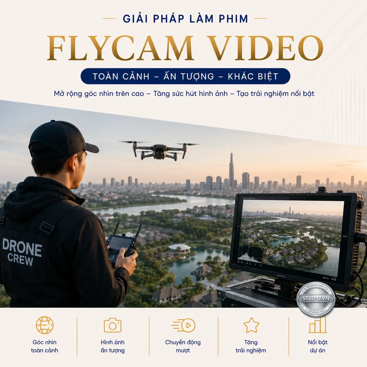 Flycam video