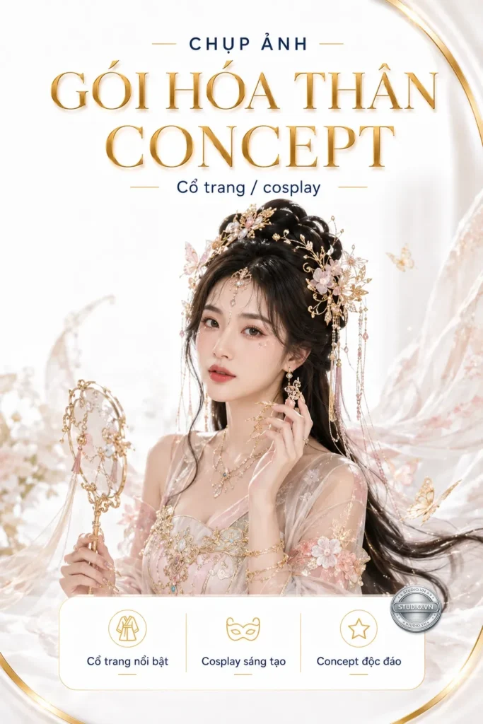 Goi hoa than concept