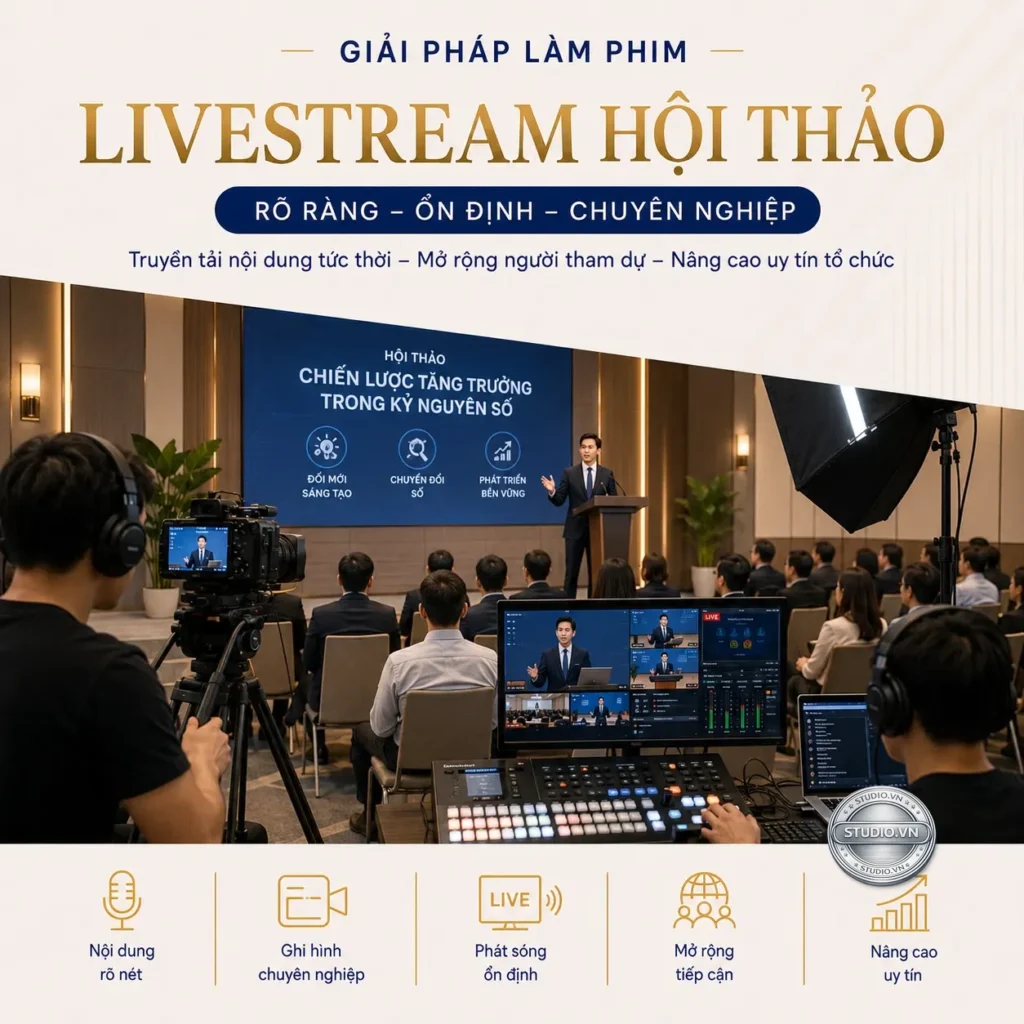Livestream hoi thao
