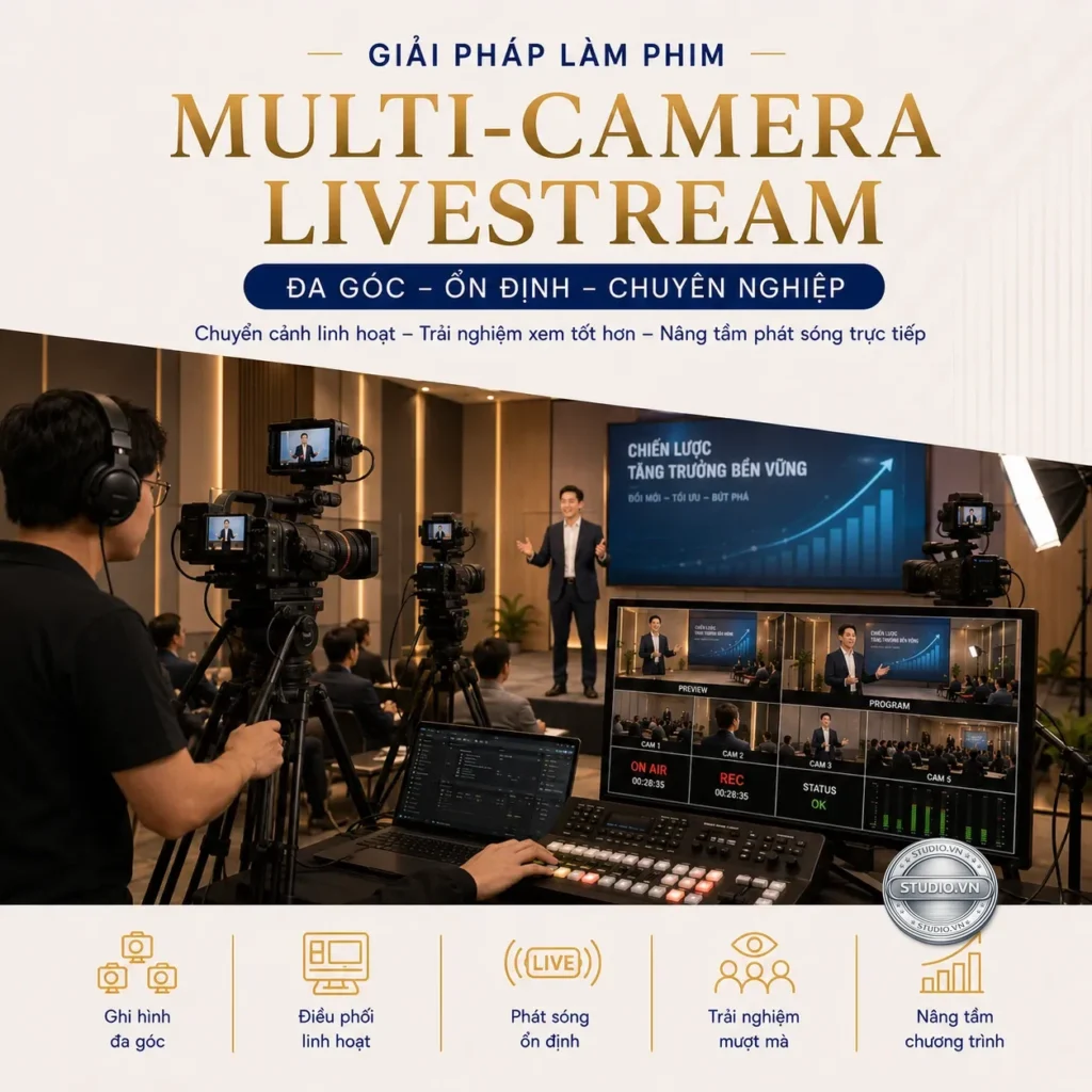 Multi camera livestream