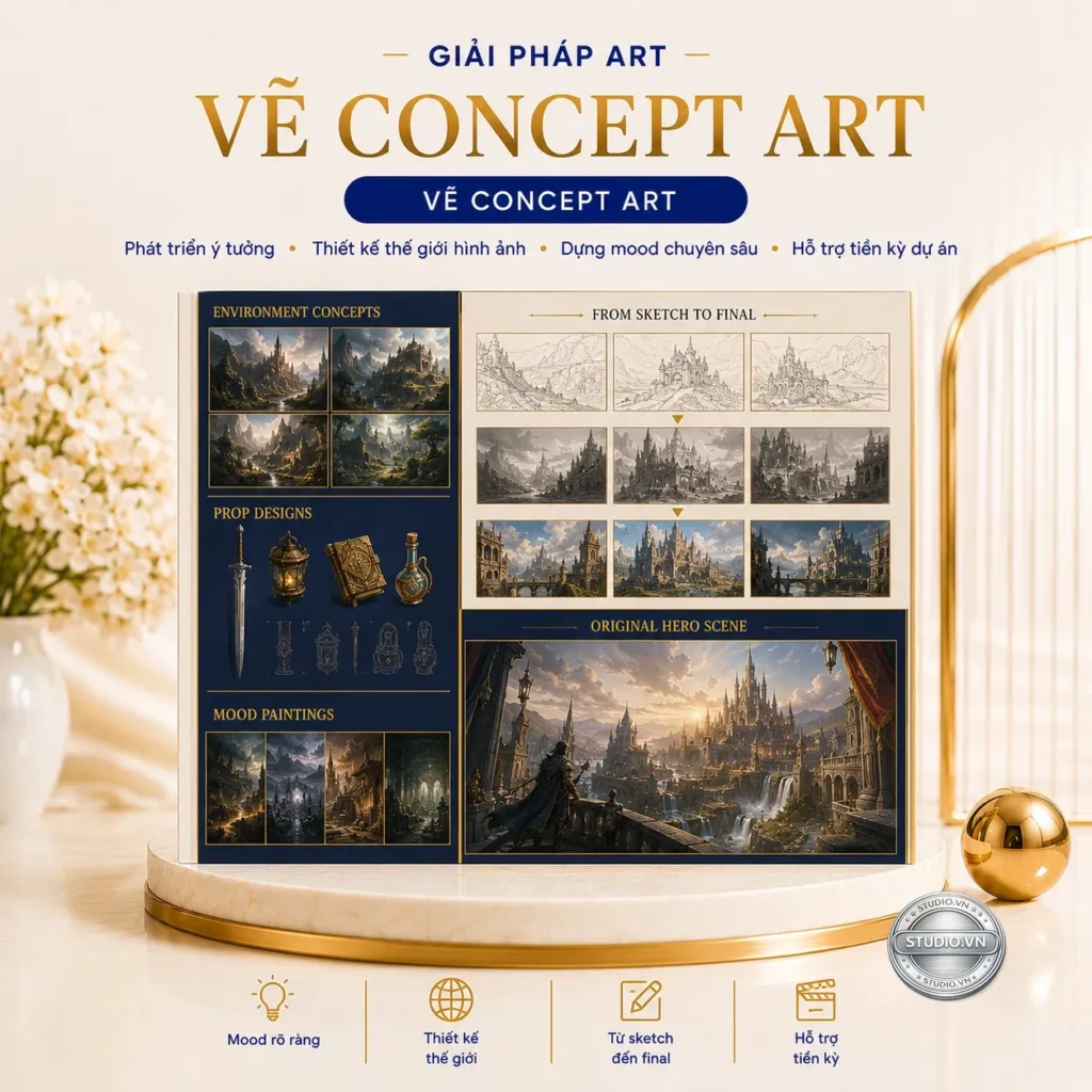 Ve concept art studio