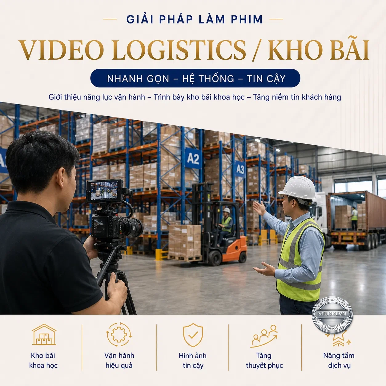 Video logistics kho bai