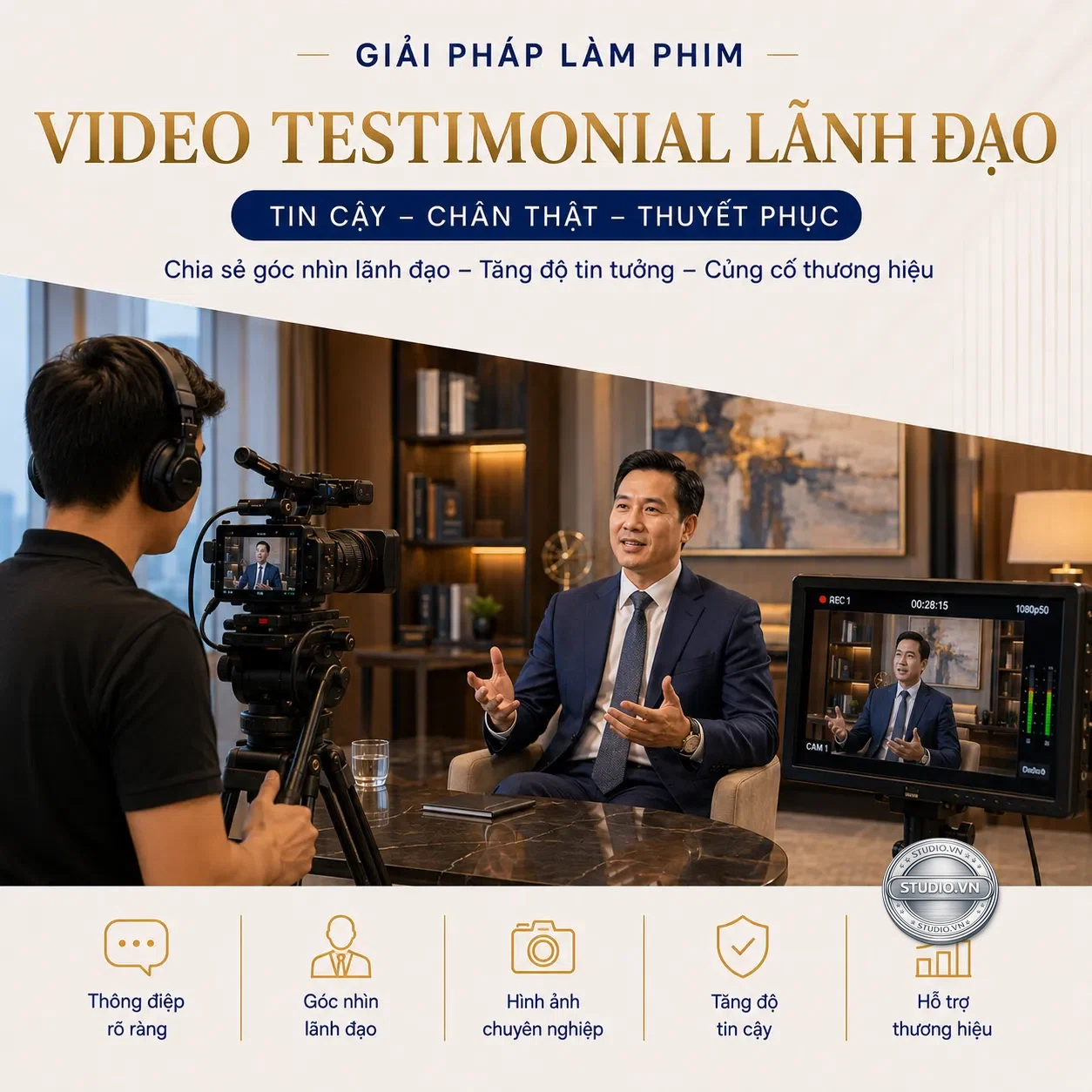 Video testimonial lanh dao