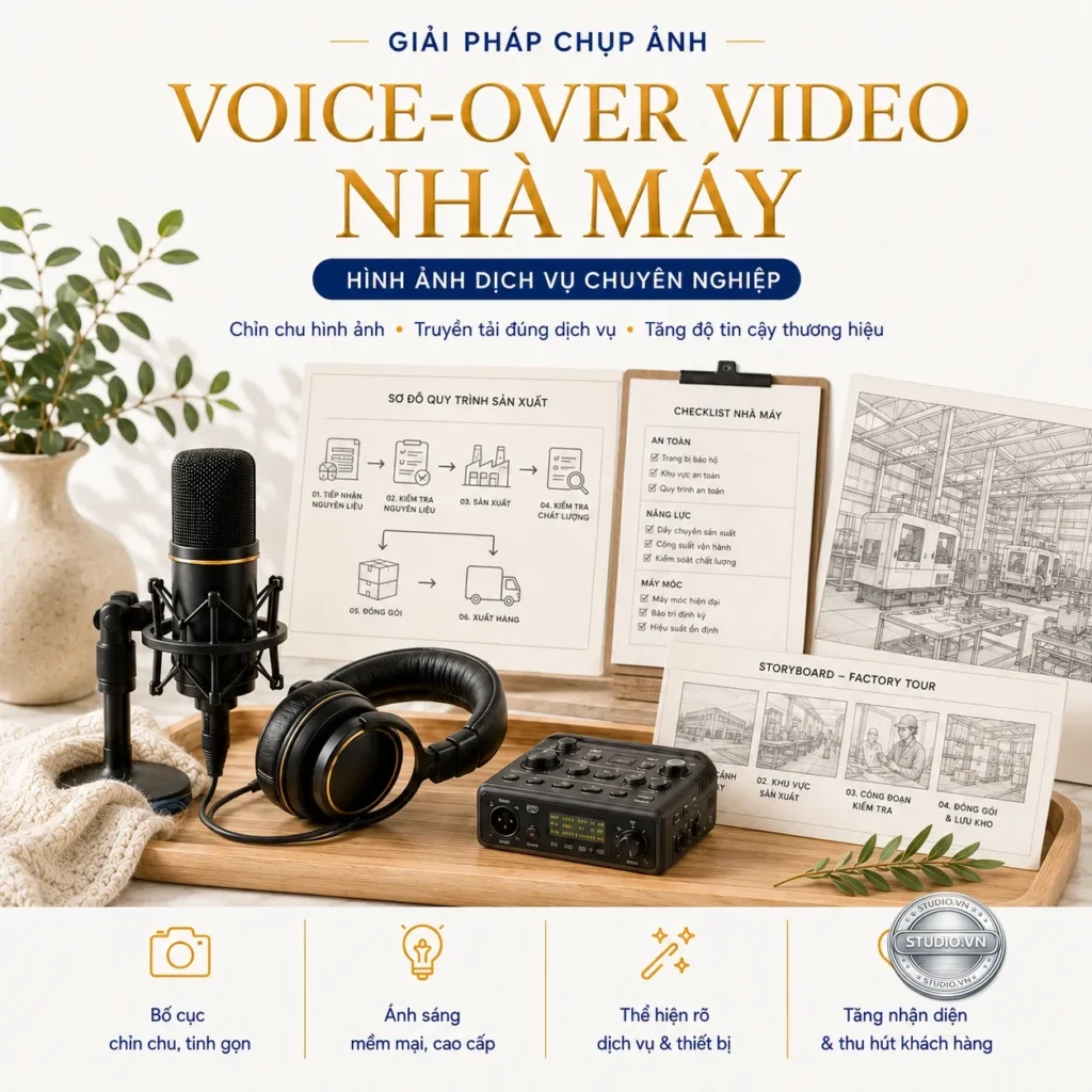 Voice over video nha may studio
